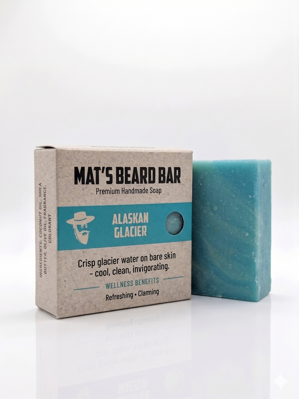 Alaskan Glacier - Mat's Premium Handmade Bar Soaps
