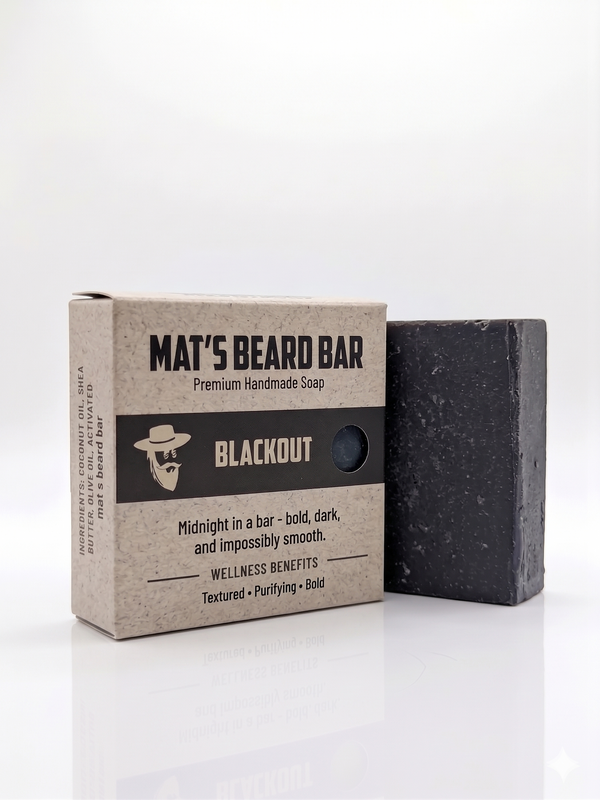 Blackout - Mat's Premium Handmade Bar Soaps