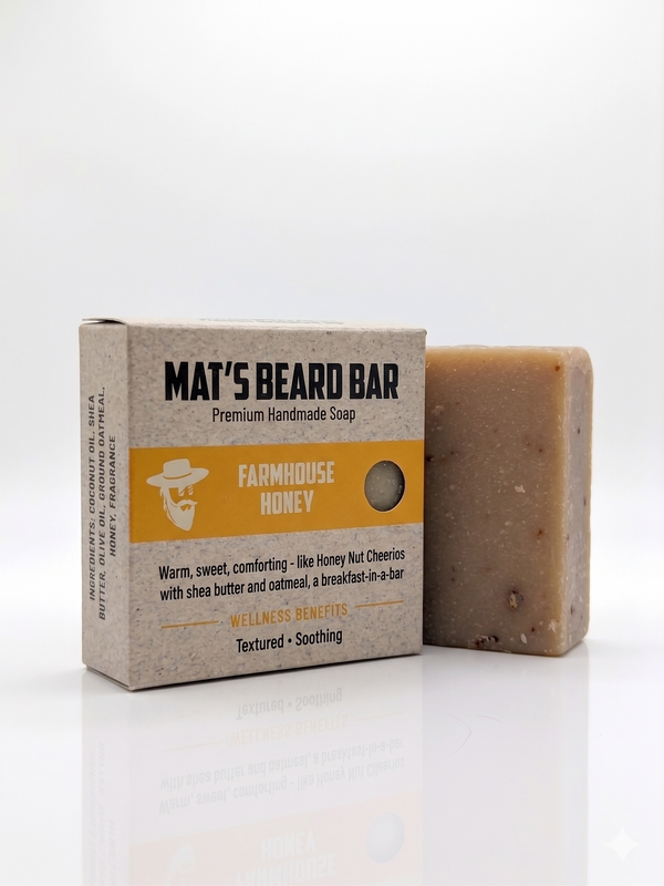 Farmhouse Honey - Mat's Premium Handmade Bar Soaps