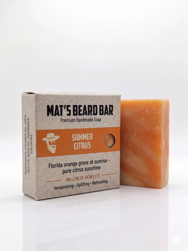 Summer Citrus - Mat's Premium Handmade Bar Soaps