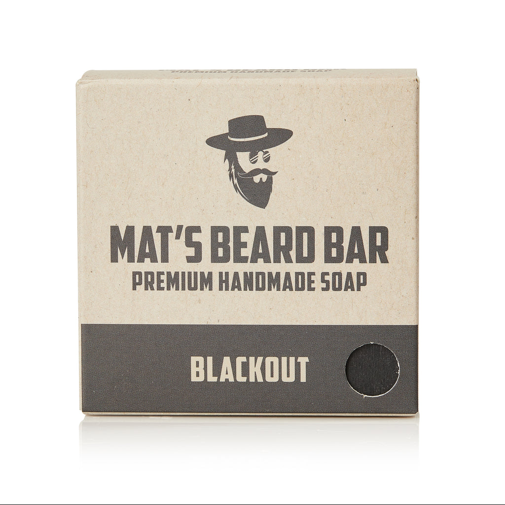 Blackout Mats Premium Handmade Bar Soap Mat's Beard Bar
