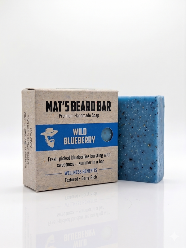 Wild Blueberry - Mat's Premium Handmade Bar Soaps