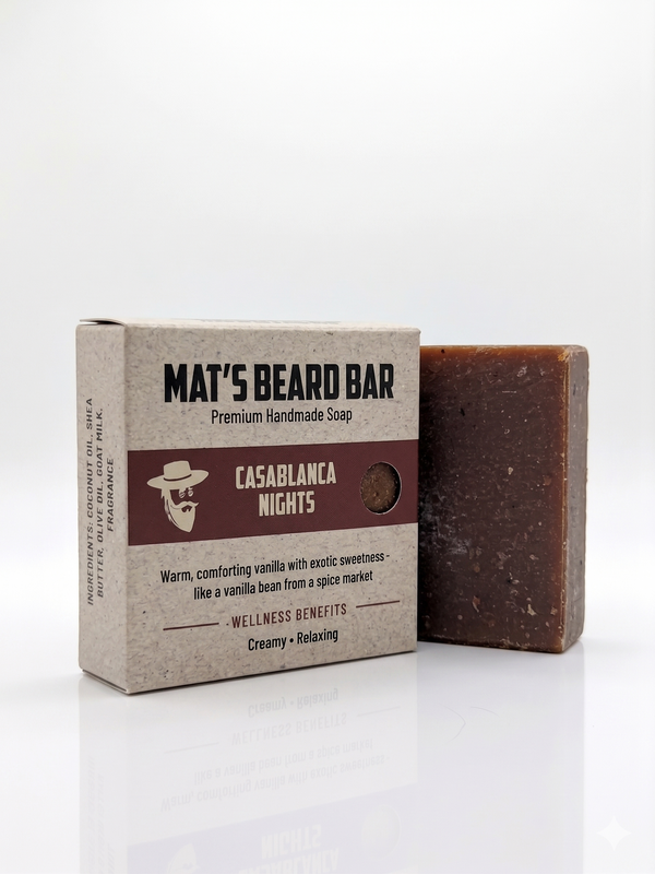Casablanca Nights - Mat's Premium Handmade Bar Soaps
