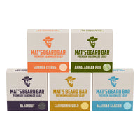 Full Set (5) Mat's Premium Handmade Bar Soaps